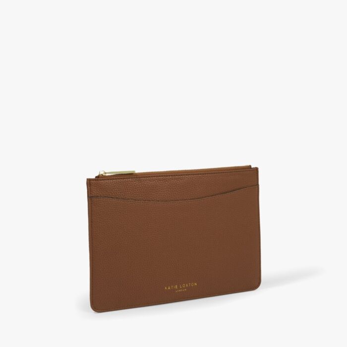 Katie Loxton Cara Pouch - Cognac